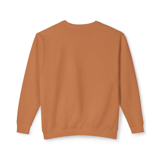 Adventure Awaits Unisex Lightweight Crewneck Sweatshirt - Airplane Design