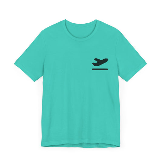 Adventure Awaits Tee - Travel-Themed Unisex Jersey Short Sleeve T-Shirt