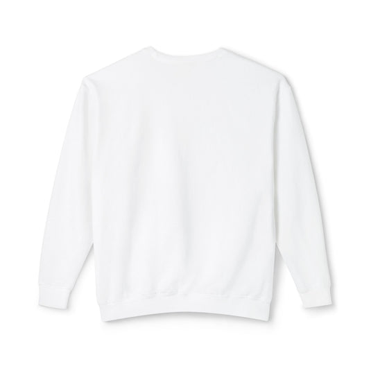 Adventure Awaits Unisex Lightweight Crewneck Sweatshirt - Airplane Design