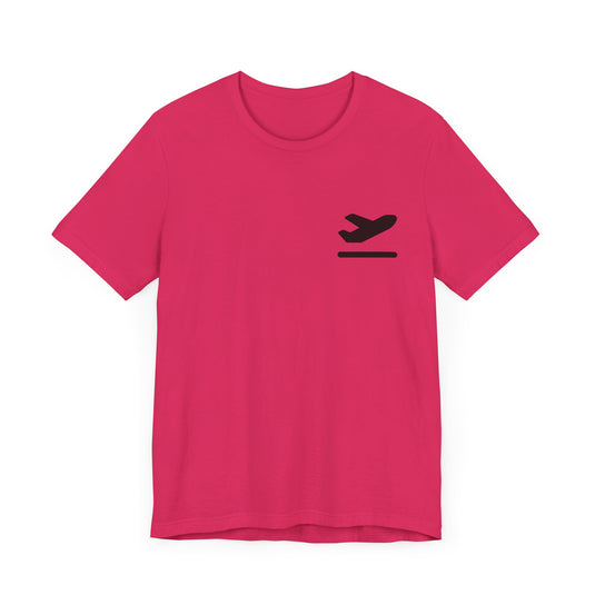 Adventure Awaits Tee - Travel-Themed Unisex Jersey Short Sleeve T-Shirt