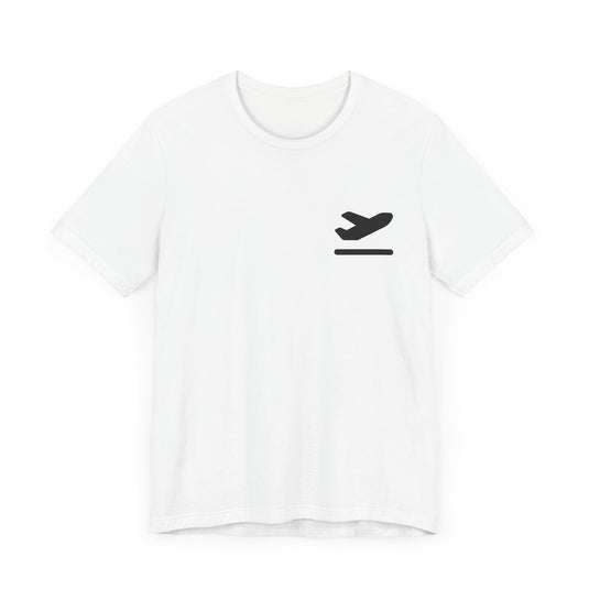 Adventure Awaits Tee - Travel-Themed Unisex Jersey Short Sleeve T-Shirt