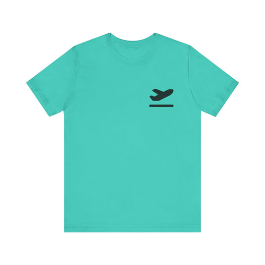 Adventure Awaits Tee - Travel-Themed Unisex Jersey Short Sleeve T-Shirt