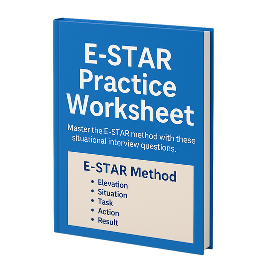 E- Star Method Practice Worksheets